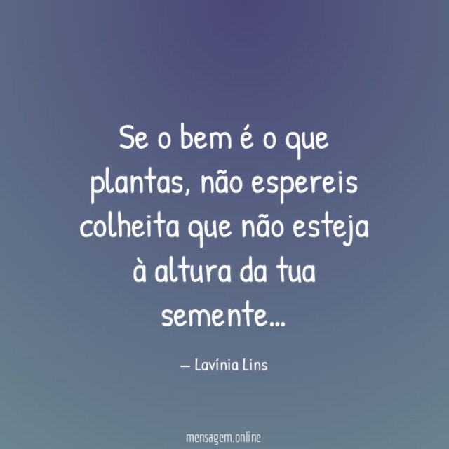 Se o bem é o que plantas