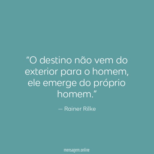 De dentro para fora