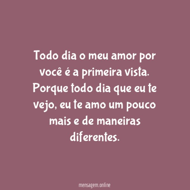 Primeira vista