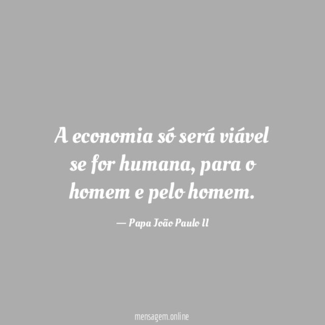A economia