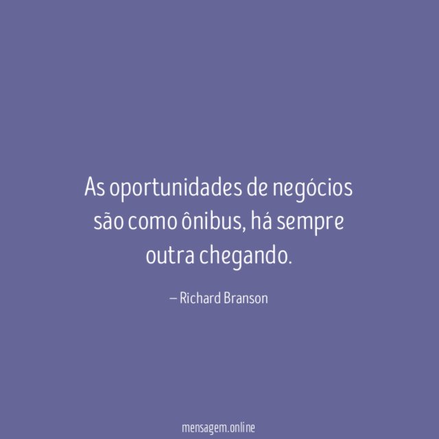 Oportunidades de negócios