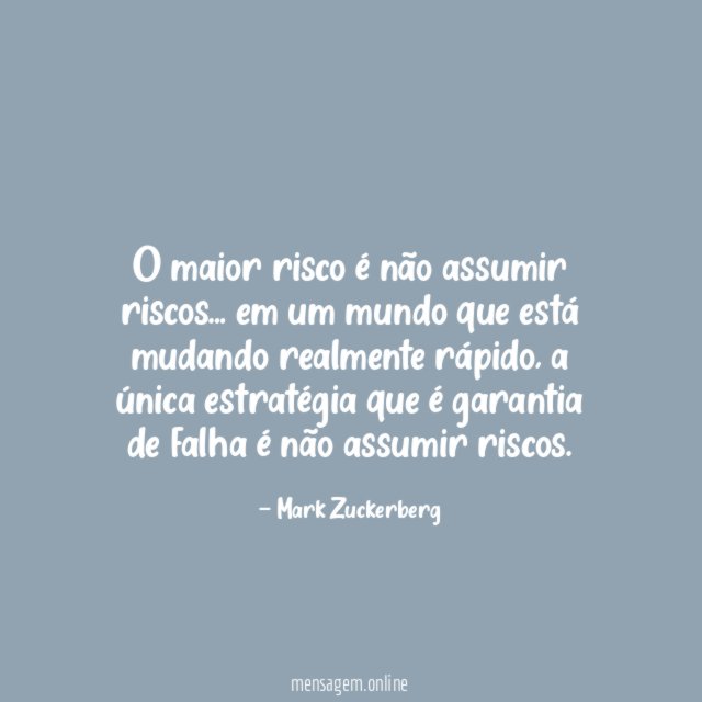 Maior risco