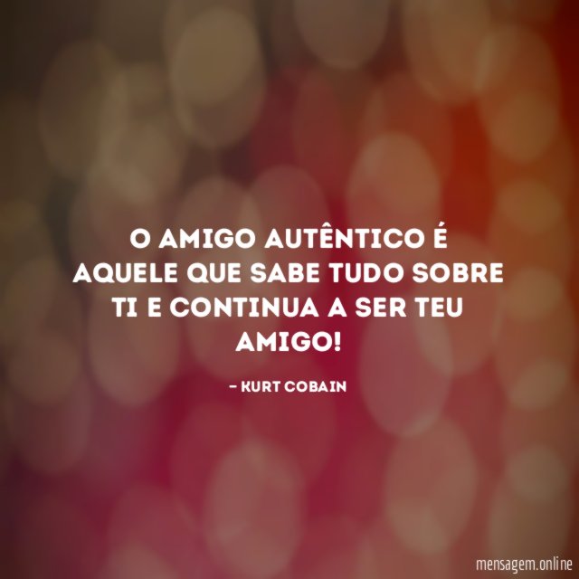 Amigo autêntico