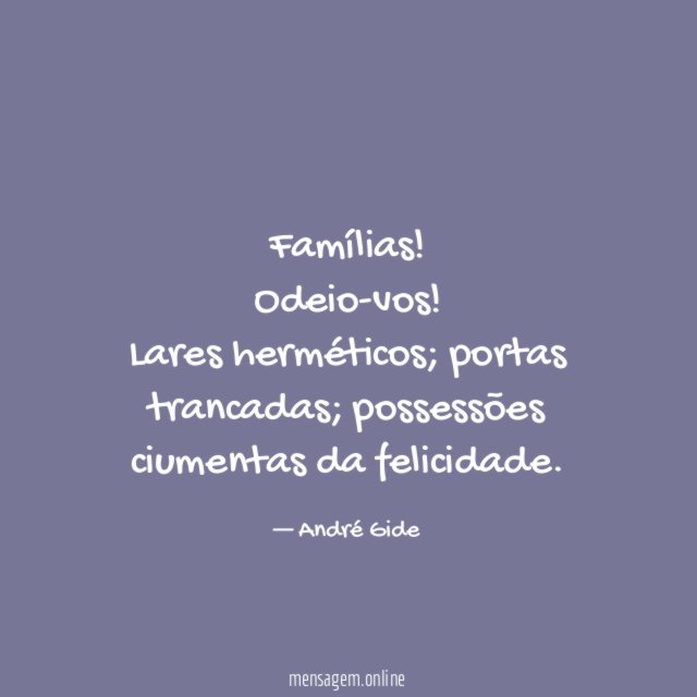 Possessões ciumentas da felicidade