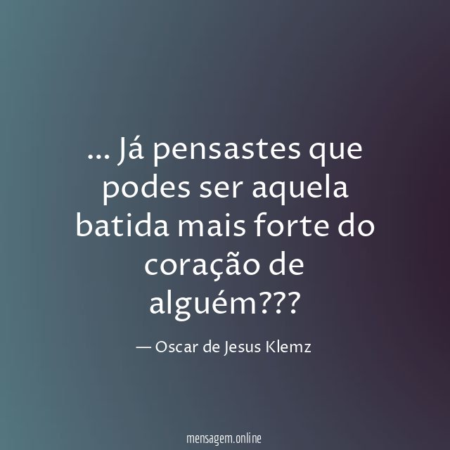 Já pensastes que podes ser aquela batida
