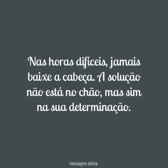 Determinação