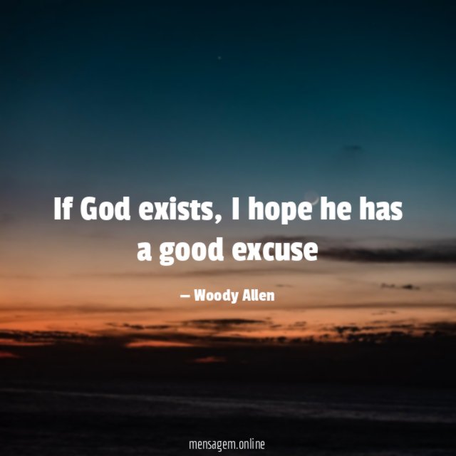 If God exists