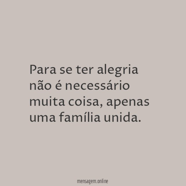 Não é necessário muita coisa
