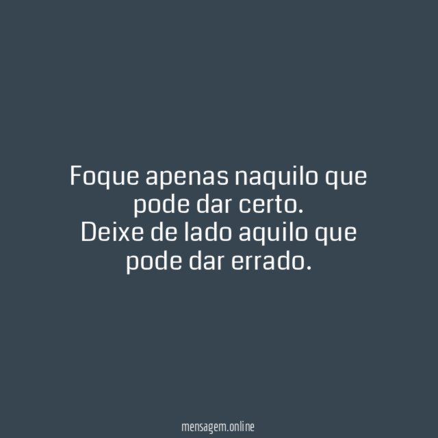 Dar certo