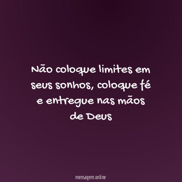 Nas mãos de Deus