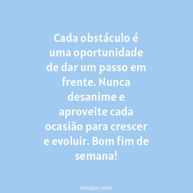 Um passo em frente