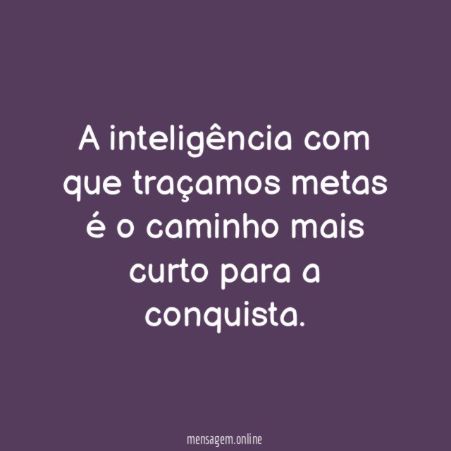 A inteligência