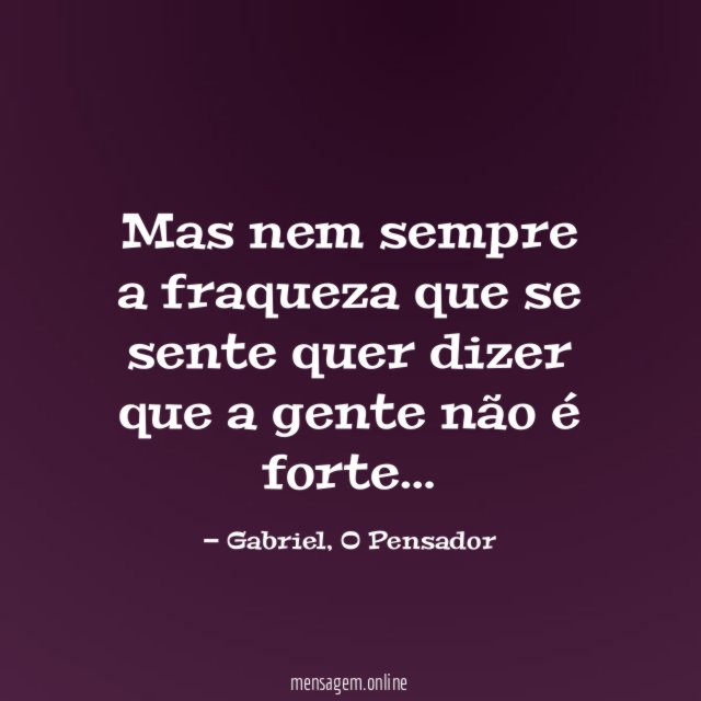 Nem sempre