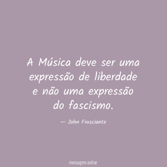 Expressão de Liberdade