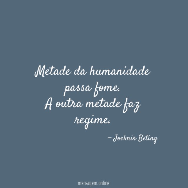 Metade da humanidade