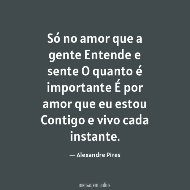 É por Amor