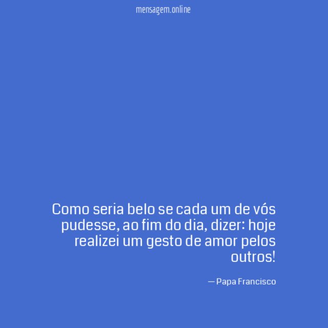Gesto de amor