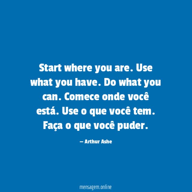 Obtenha sucesso