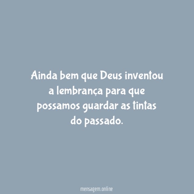 Ainda bem