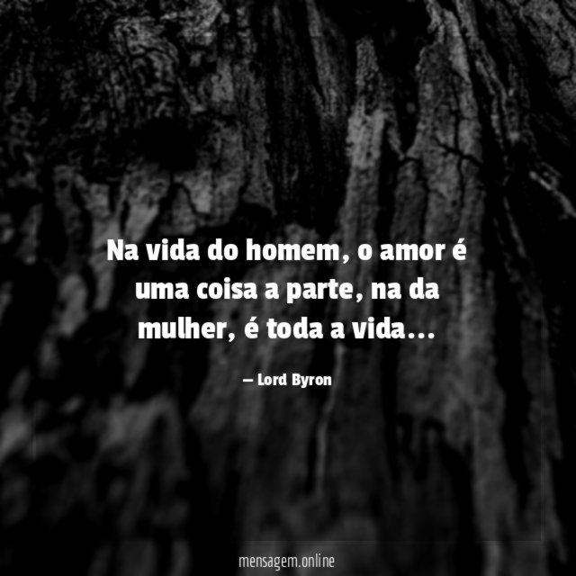 Vida do Homem