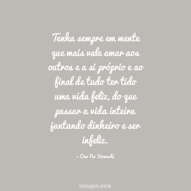 Vida feliz