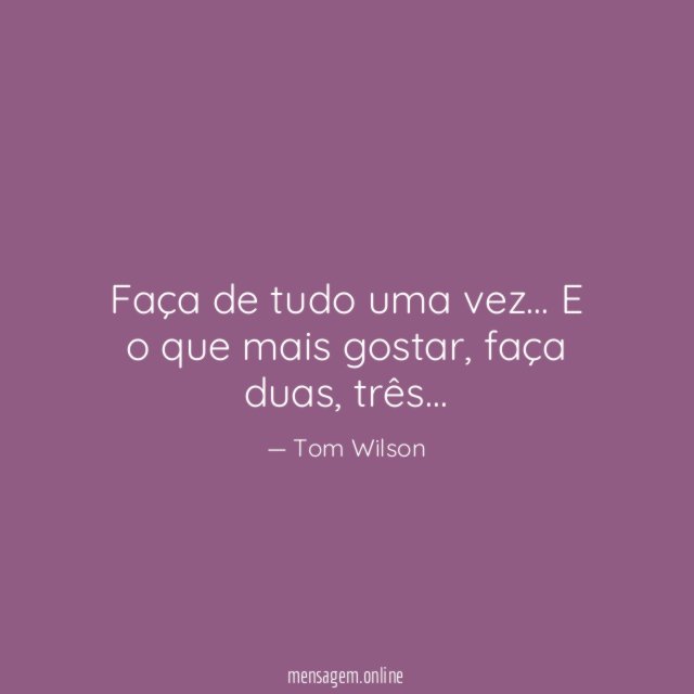 Nunca é demais