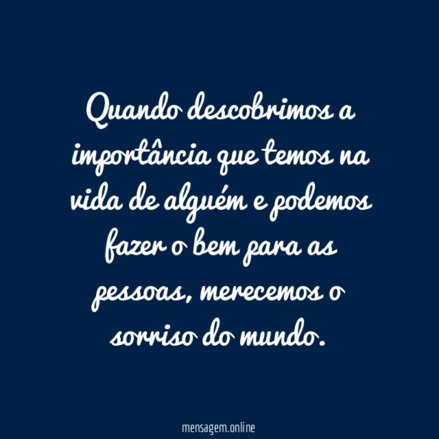 Sorriso do mundo