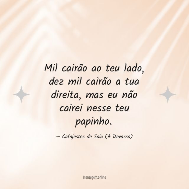 Mil cairão ao teu lado