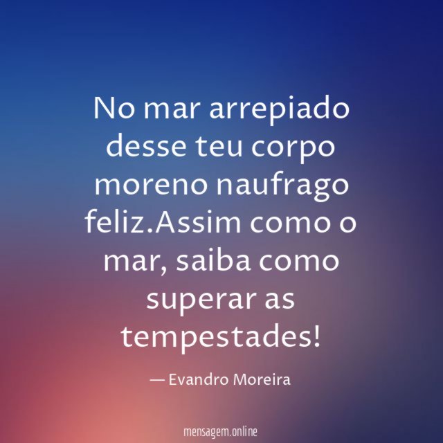Mar arrepiado