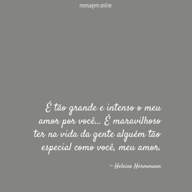 Intenso amor
