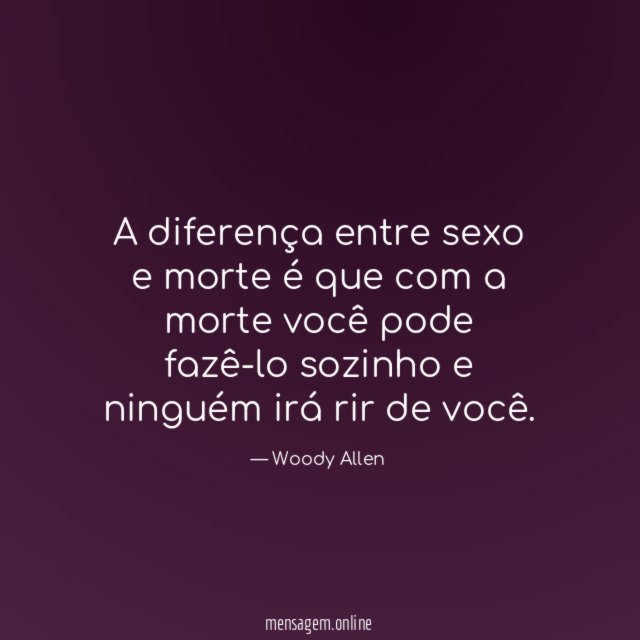 Sexo e morte