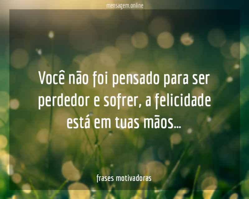 Tuas mãos