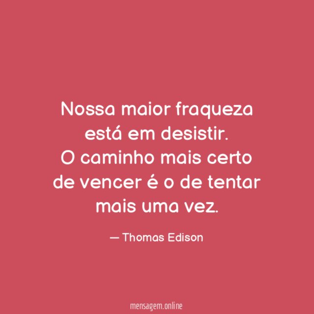 Maior Fraqueza