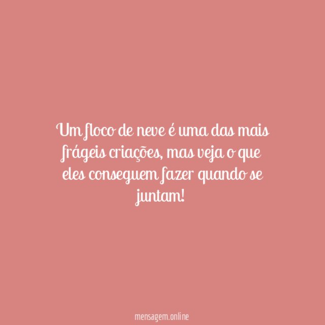 Floco de neve