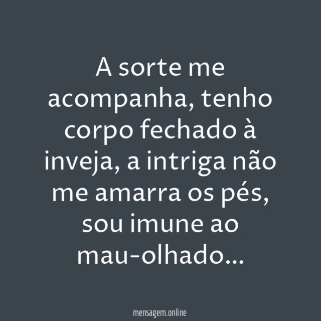 Corpo Fechado