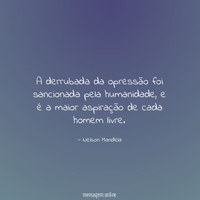 Derrubada da opressão