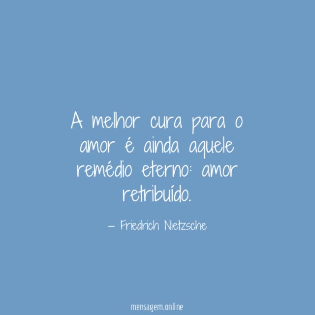 Amor Retribuído