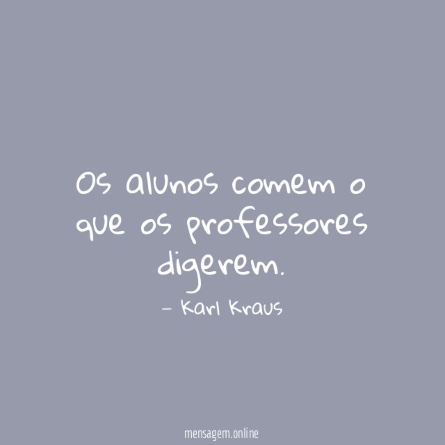 Professores digerem