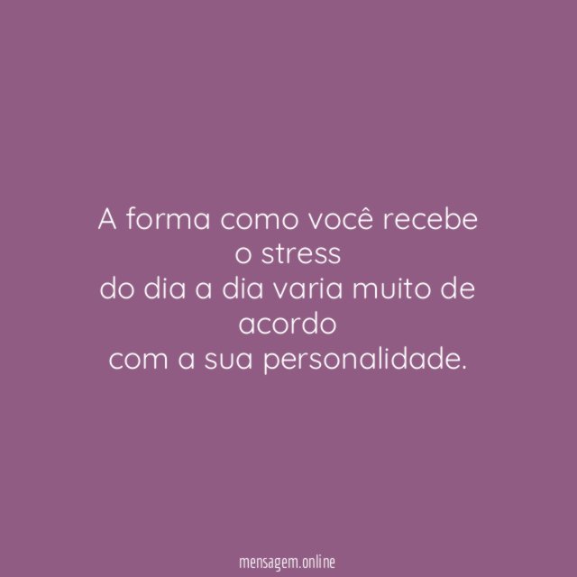 Acalme-se!
