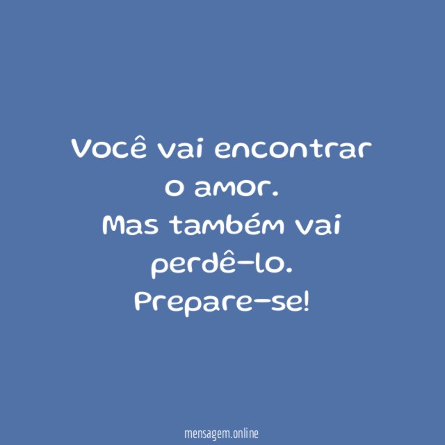 Ele vem e vai
