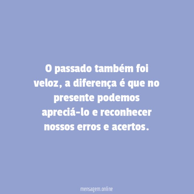 Erros e acertos
