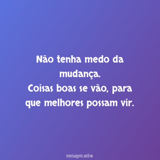 Mudança