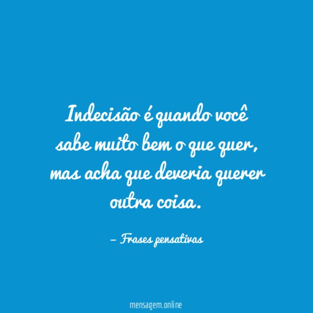 Indecisão
