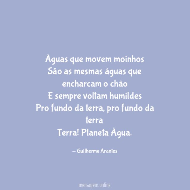 Água