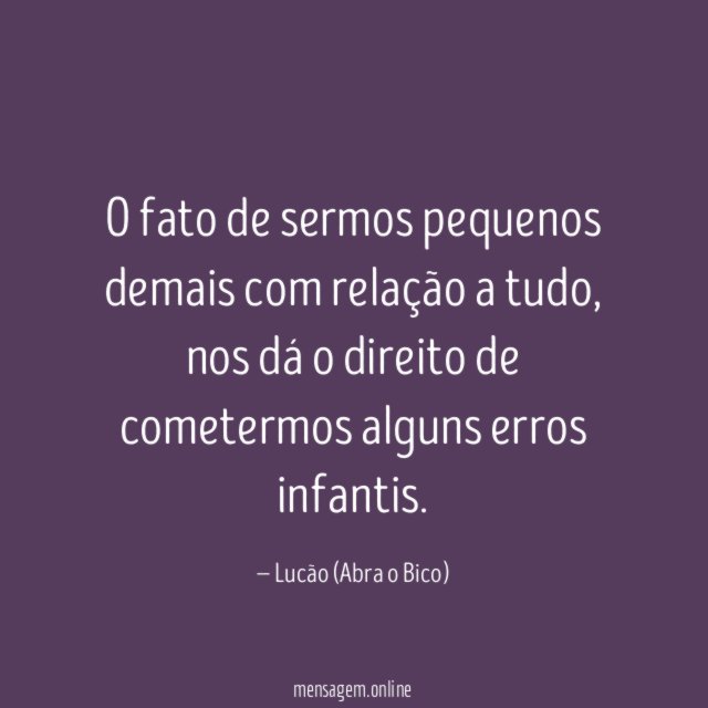 Pequenos