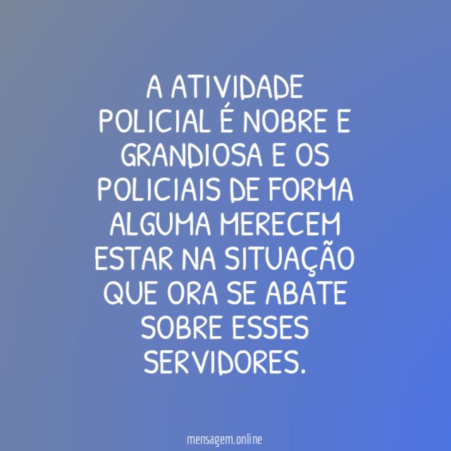 Atividade Policial