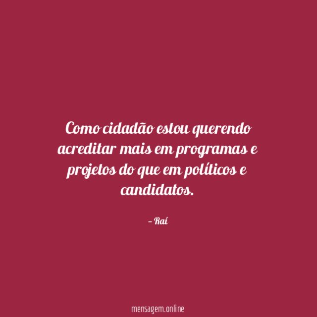 Programas e projetos