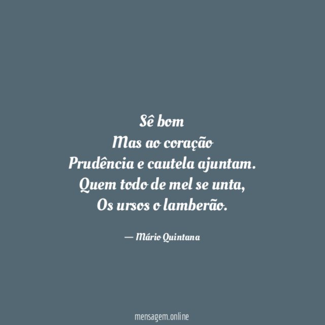 Prudência e cautela ajuntam