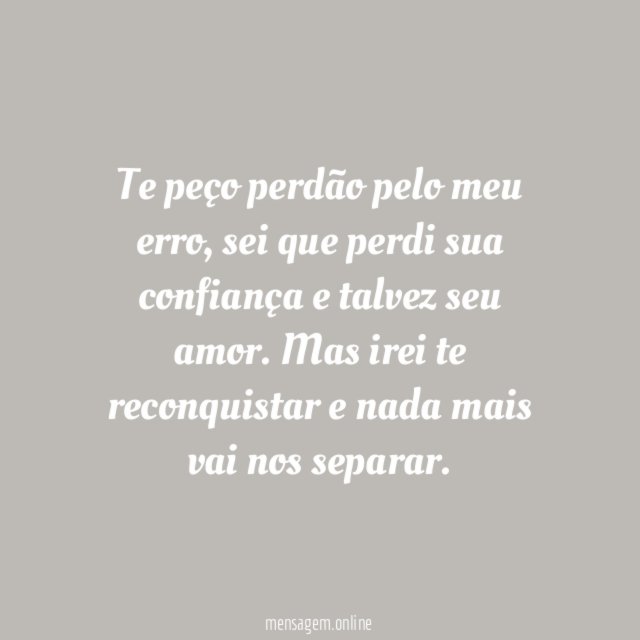 Peço Perdão