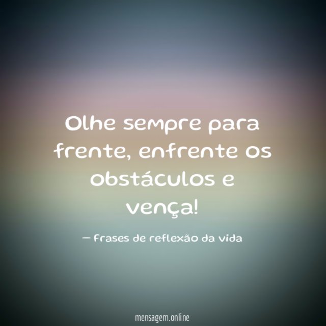 Sempre pra frente
